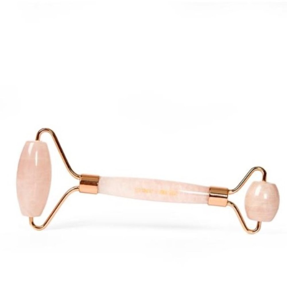 💥SOLD 💥GRACE & STELLA Rose Quartz Facial Roller - Picture 2 of 8